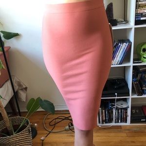 Pencil skirt (Salmon color)